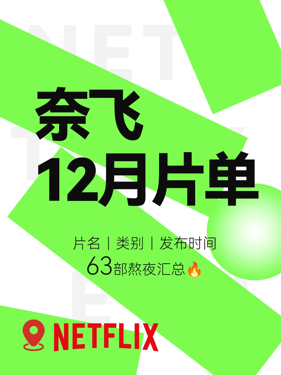 宅家追剧！Netflix2025年12月片单