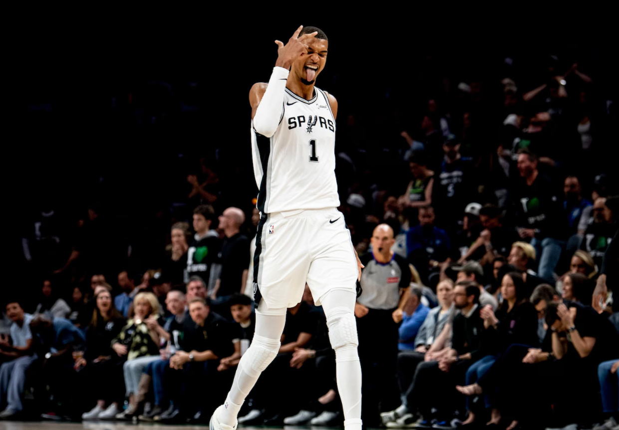 文班亚马G3轰39分，森林狼客场能限制他吗？  NBA季后赛G4 圣安...