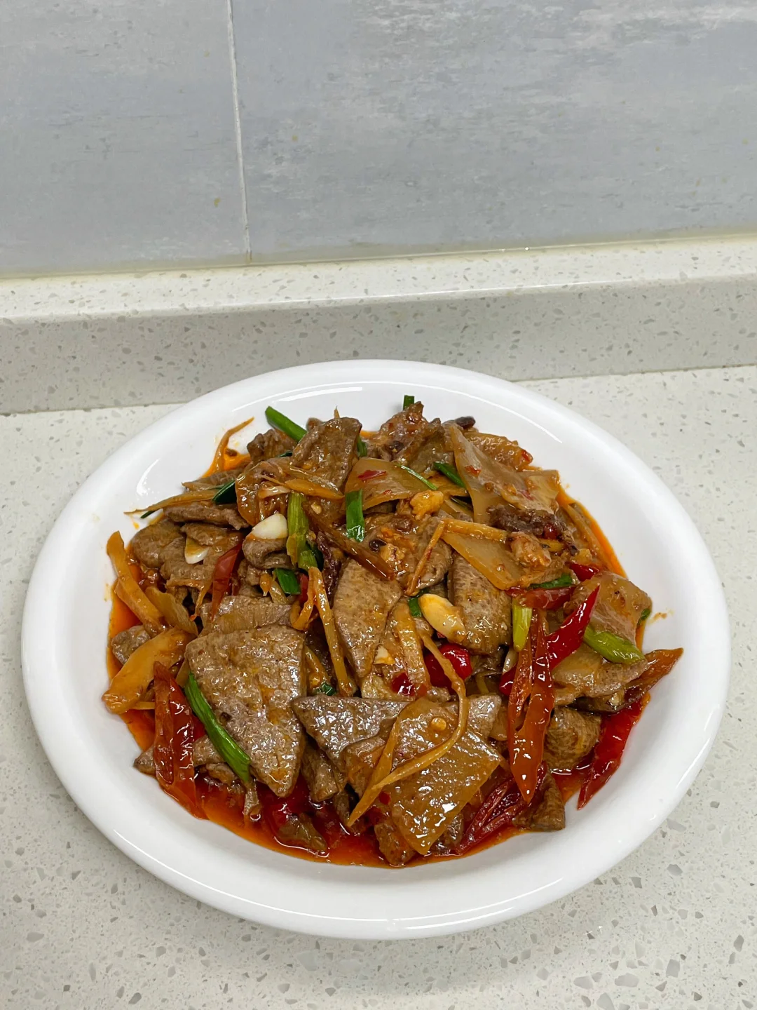 不腥不柴的泡椒猪肝，附详细做法～