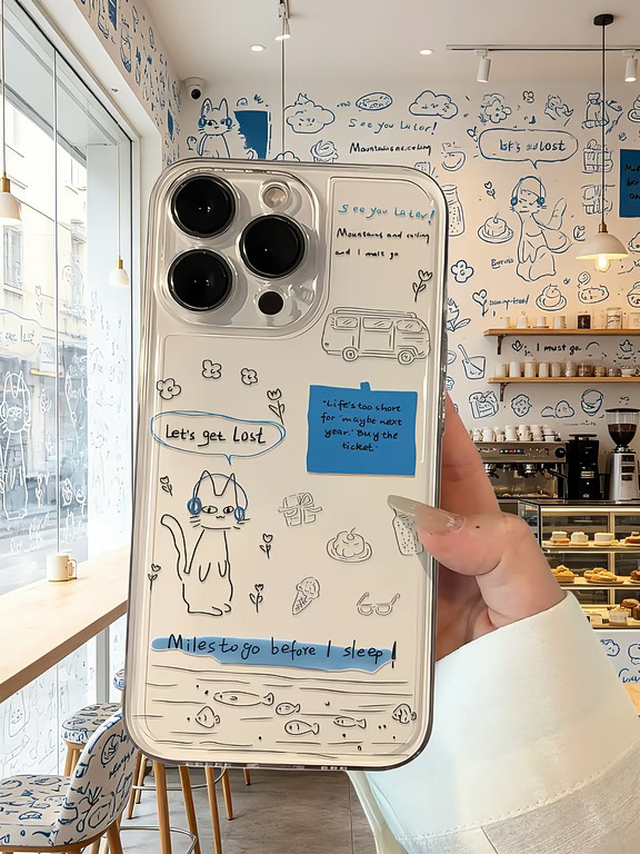 直戳我心巴上的耳机🎧猫咪手机壳！敲可爱啊