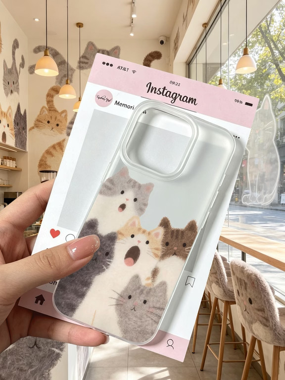 一见钟情的震惊猫猫手机壳🐱疯狂推荐
