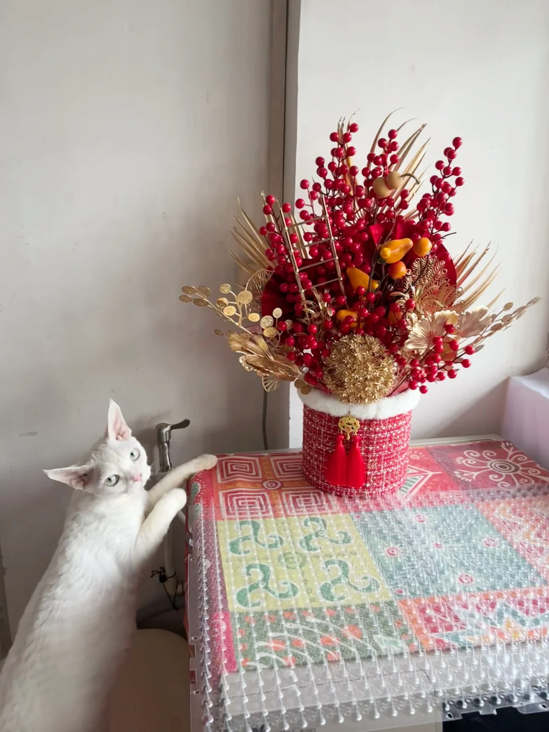 山姆99.9的新年氛围感