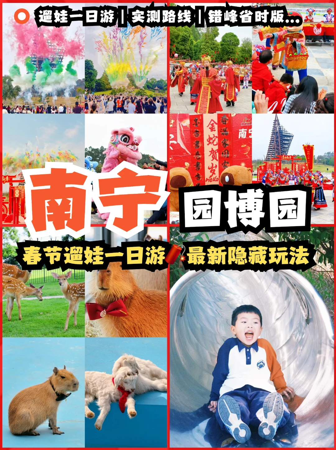 南宁人别挤青秀山了！园博园隐藏玩法全攻略