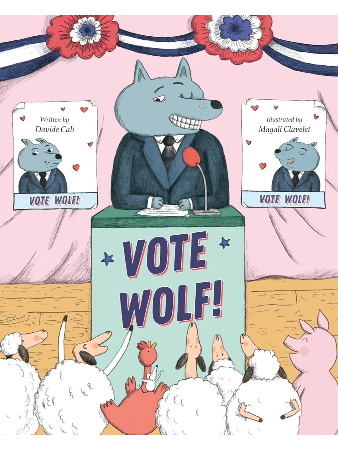 领导力绘本|Davide Cali | 请投乔治狼一票