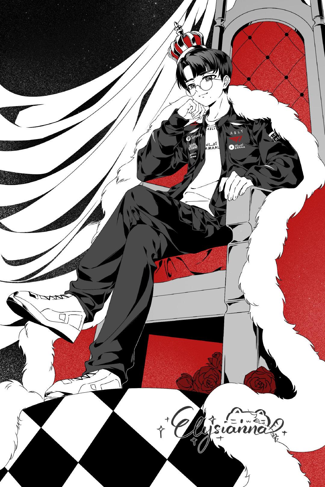 𝐌𝐲 𝐊𝐢𝐧𝐠
恭喜bo5百胜！kspo见🥰🥰！
猫好开心我也好开心！
请夸夸壳，🧱抽一整套t1春日满赠卡～
*ps：不介意中奖者自行处置除壳以外的其他卡，但是只抽壳杂，最终解释权归我，感谢理解！一周内开～
#faker[超话]# ​ ​