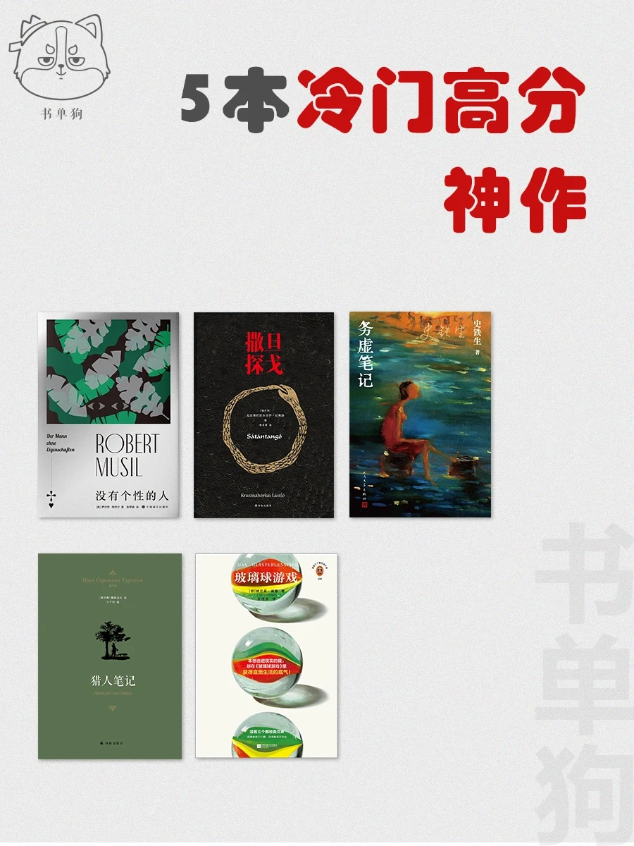 又挖到5本高分冷门神作！我赌你一本都没看过