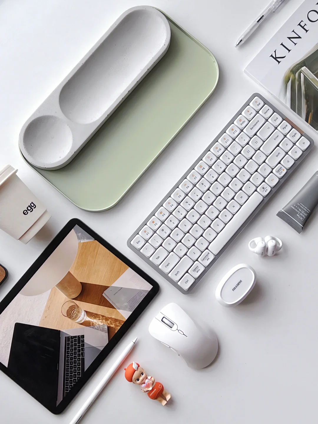 INS风极简书桌｜颜值和实用我都要❗️