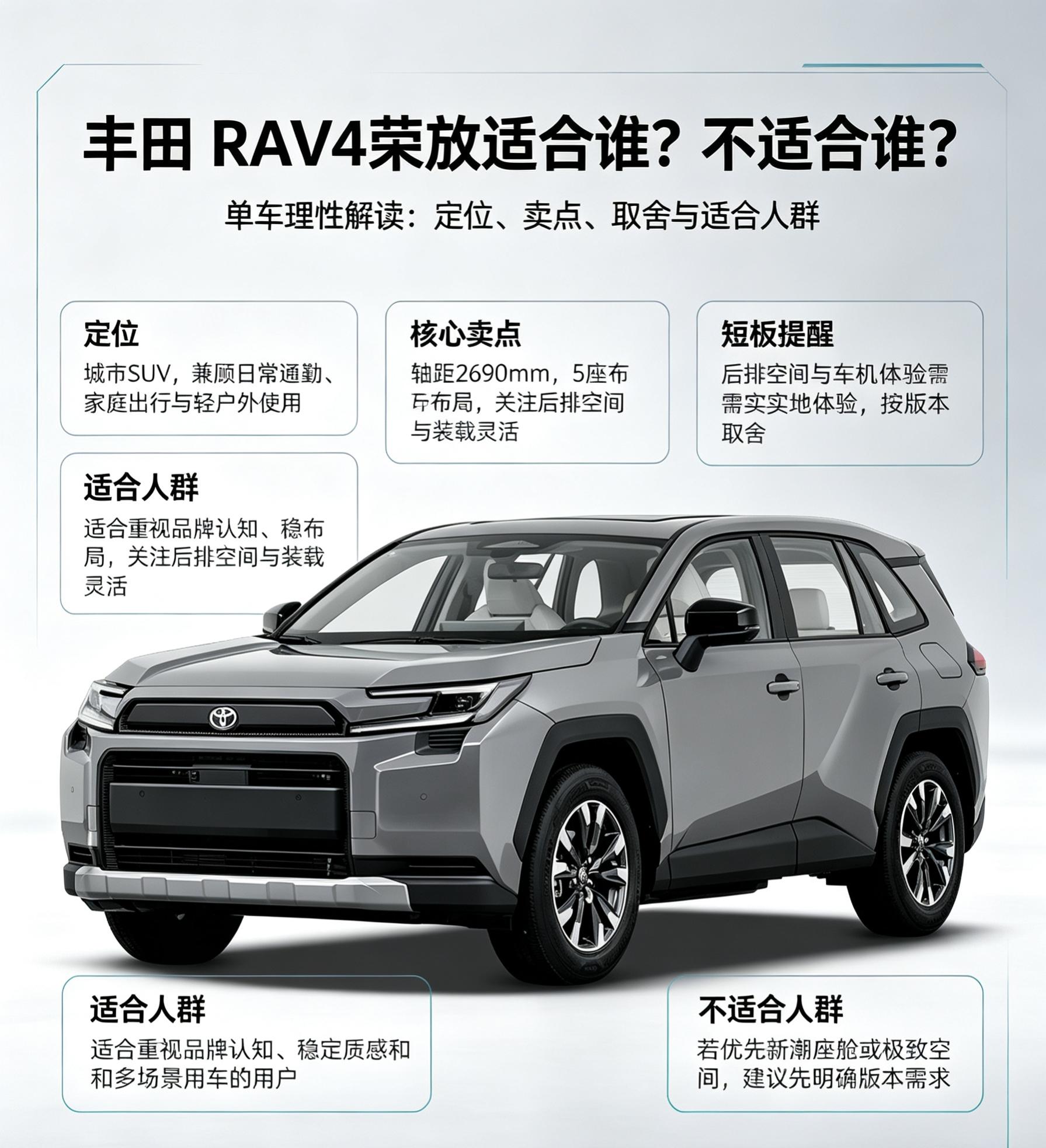 RAV4荣放到底适合谁？