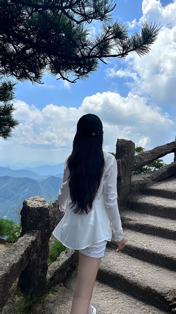 山顶美景