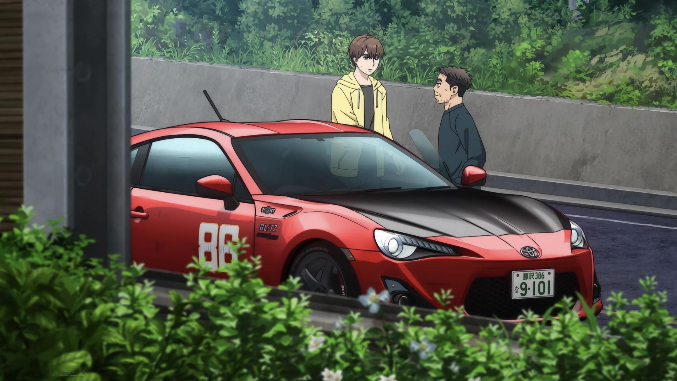 丰田GT86与Alpine A110之争

MF GHOST燃油车斗魂中的主角车是2.0L FR MT的丰田GT86，天才型对手4号泽渡光辉的座驾是1.8T MR DCT的雷诺Alpine A110。

虽然同为入门级的运动小跑，但动力系统差别挺大。初代丰田86为前置后驱200马力2.0L手动挡，Alpine A110为中置后驱的252马力1.8T双离合，变速箱为格特 ​