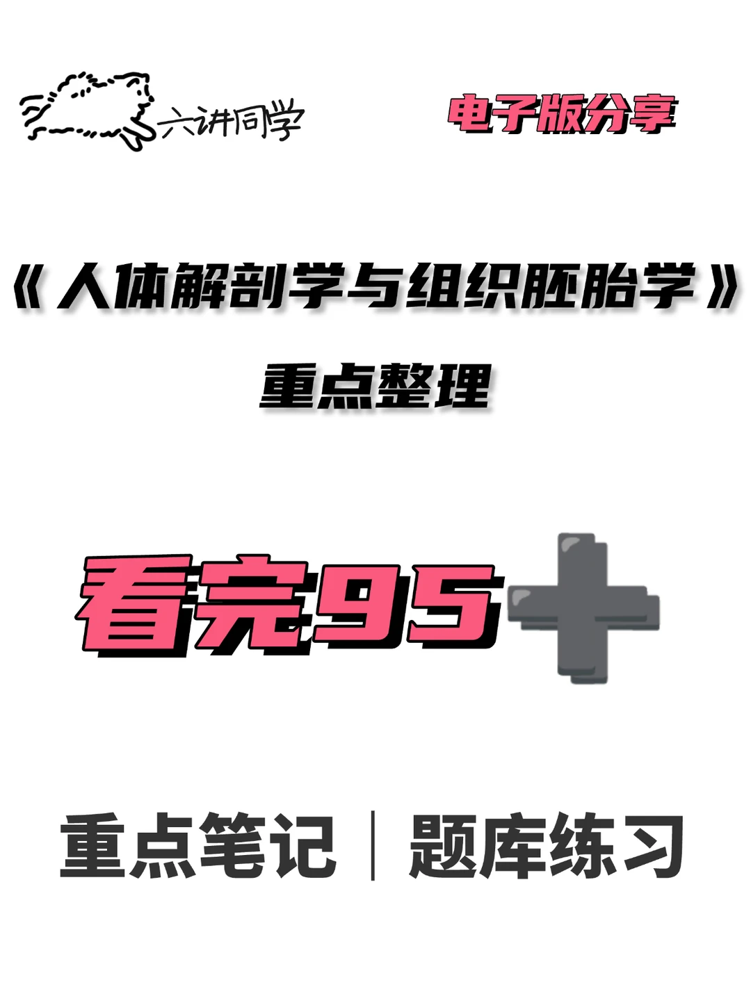 人体解剖学与组织胚胎学重点笔记整理🔥