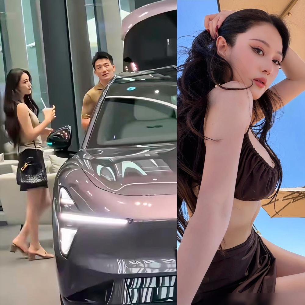 李晨估计肠子都悔青了，
张馨予被拍到陪老公何捷看车，
不是豪车，是十几万的国产SUV。
9月4日这天，两口子在广州看车被网友偶遇，看的这台家用SUV落地也就15万左右。两人打扮低调，没带助理保镖，有商有量挑车，跟普通小夫妻没两样。
嫁给何捷这几年，张馨予是真把日子过踏实了。她硬是在院子里开辟
