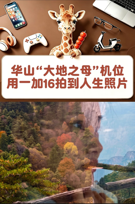 华山大地之母机位，用一加16拍到人生照片