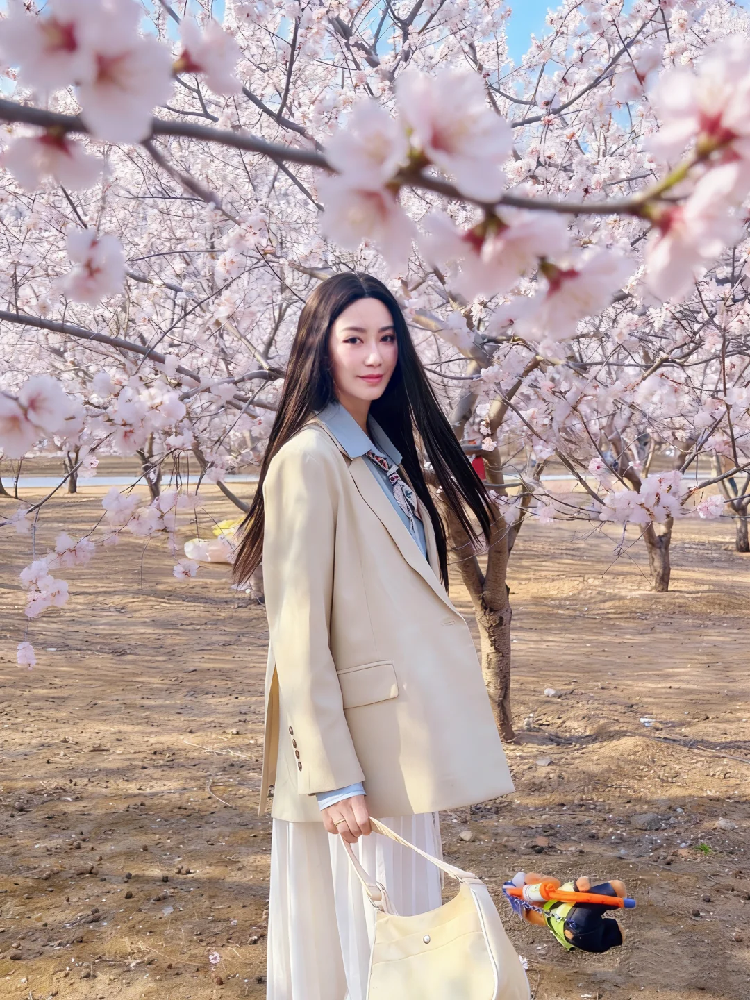 🌸3.20实拍｜北京这片粉花海也太出片了！