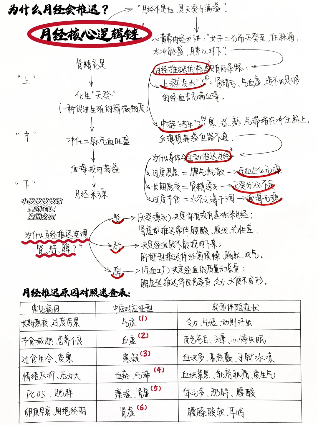 终于把月经推迟的底层逻辑梳理明白了😭