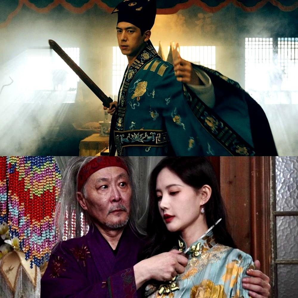 李现死死捂住手机屏幕，板着脸憋出一句：这图发你，你一世英明就毁了。

对面站着讨要照片的李一桐，急得直跳。两人在片场休息时，李现直接把剧组当成摄影棚，抓着李一桐当模特，非要拍出清冷寡妇感。

为了找状态，李现翻出民国老照片，指着屏幕一点点抠眼神。李一桐也真能豁出去，戏里真蜈蚣爬满身眉头都不皱，戏外冲