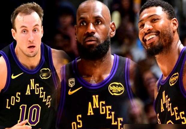 湖人想碰总冠军，里夫斯就得去打替补。    这事儿听着别扭，但打雷霆队...