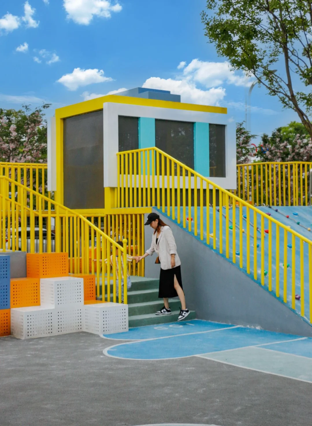 武汉遛娃｜ 这个小区的湖园风景真香