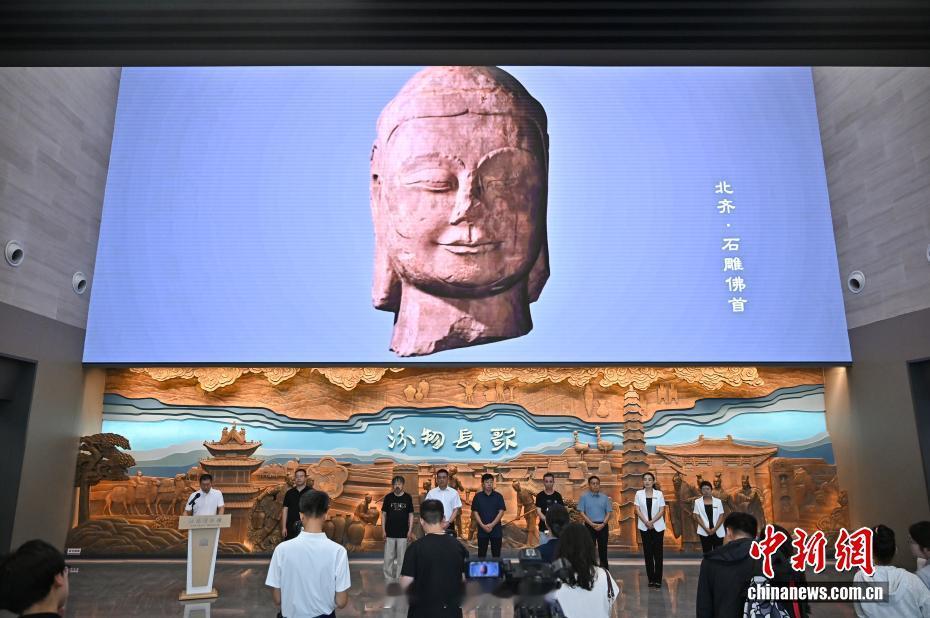 山西村民挖出千年佛首完成捐赠