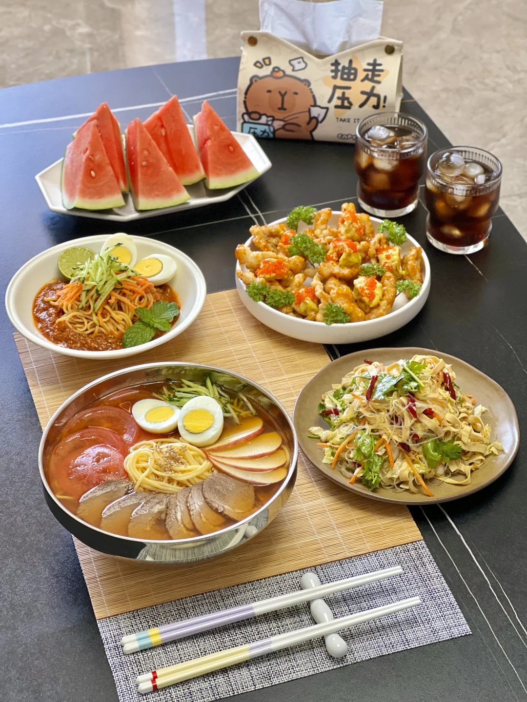 夏日冷面两吃🍜