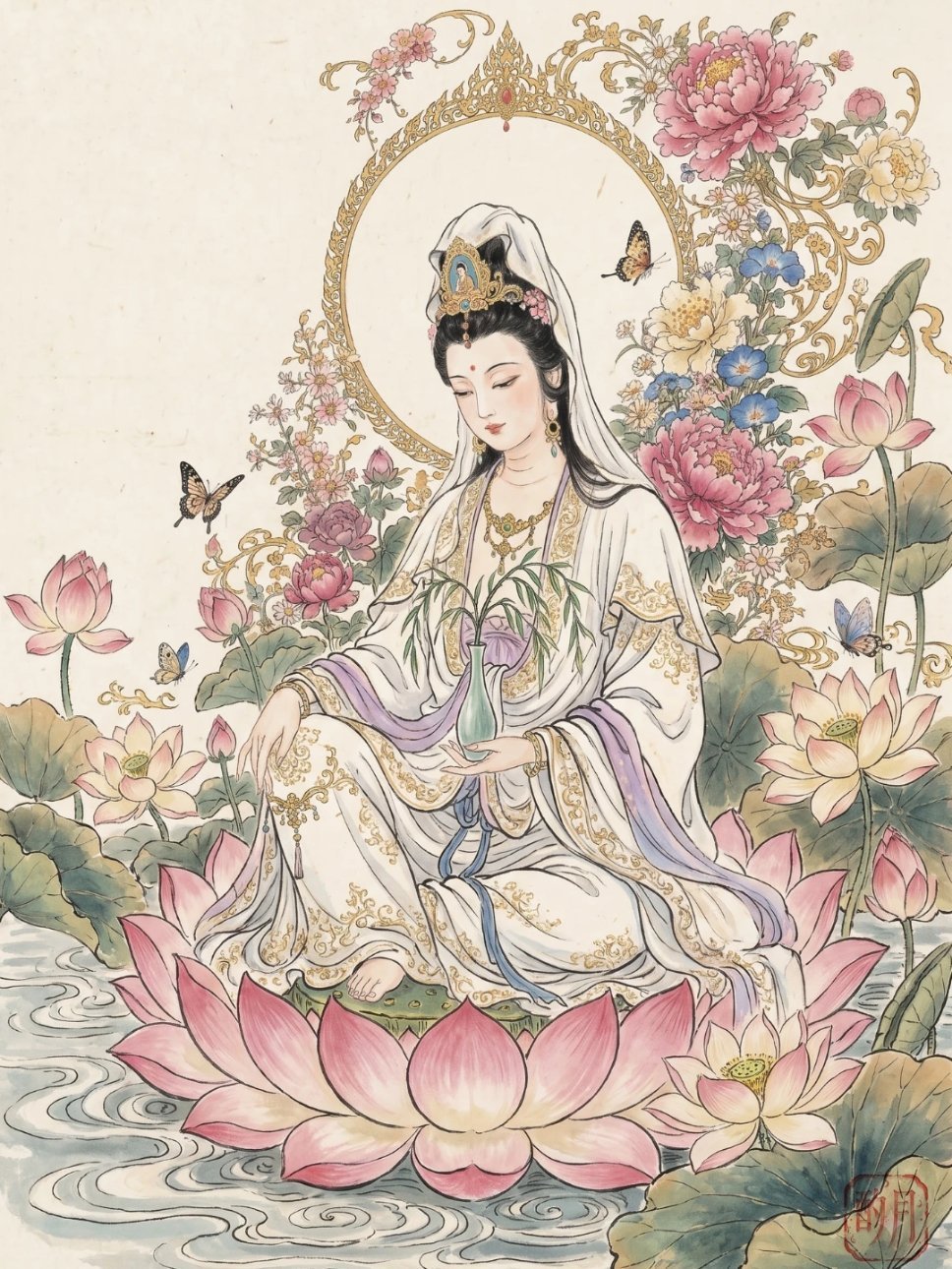 转赞观音菩萨，菩萨帮你驱散所有不顺！ ​ ​​​