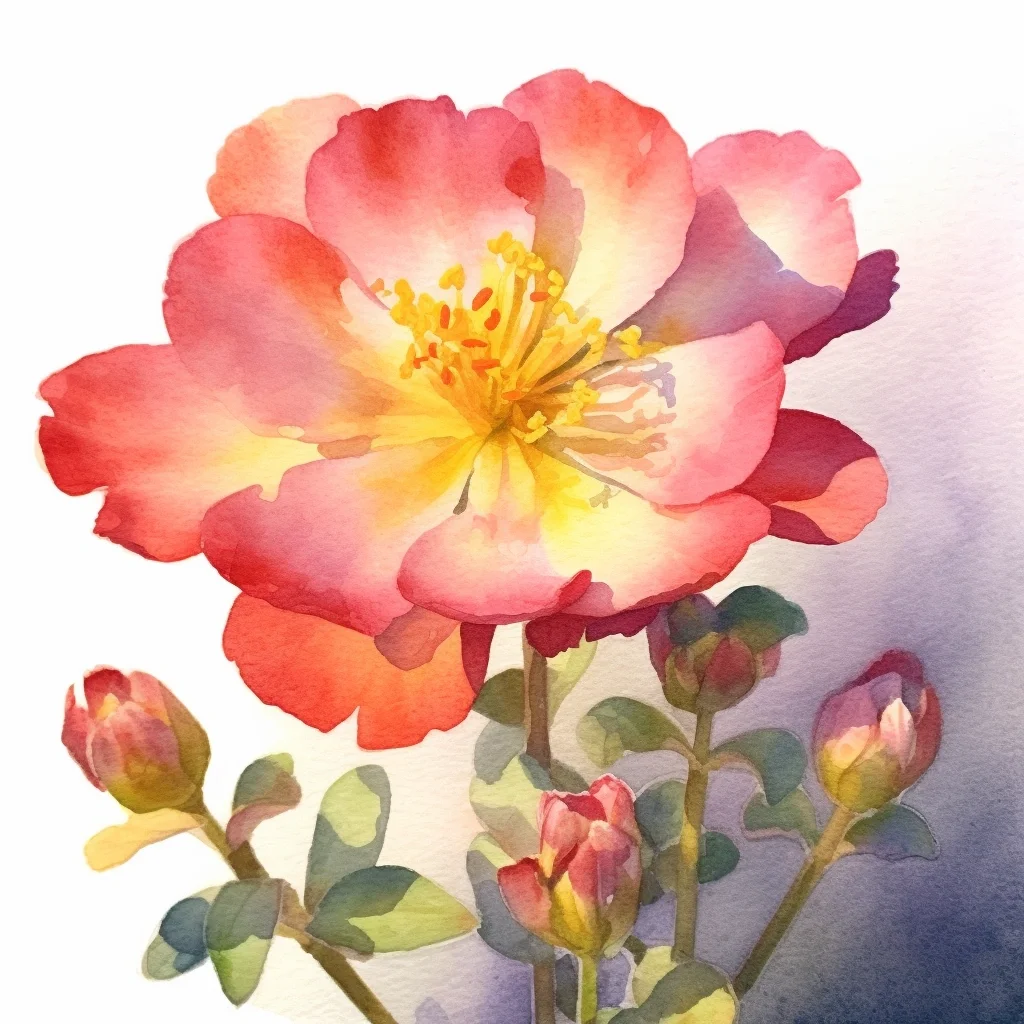 大花马齿苋，半枝莲