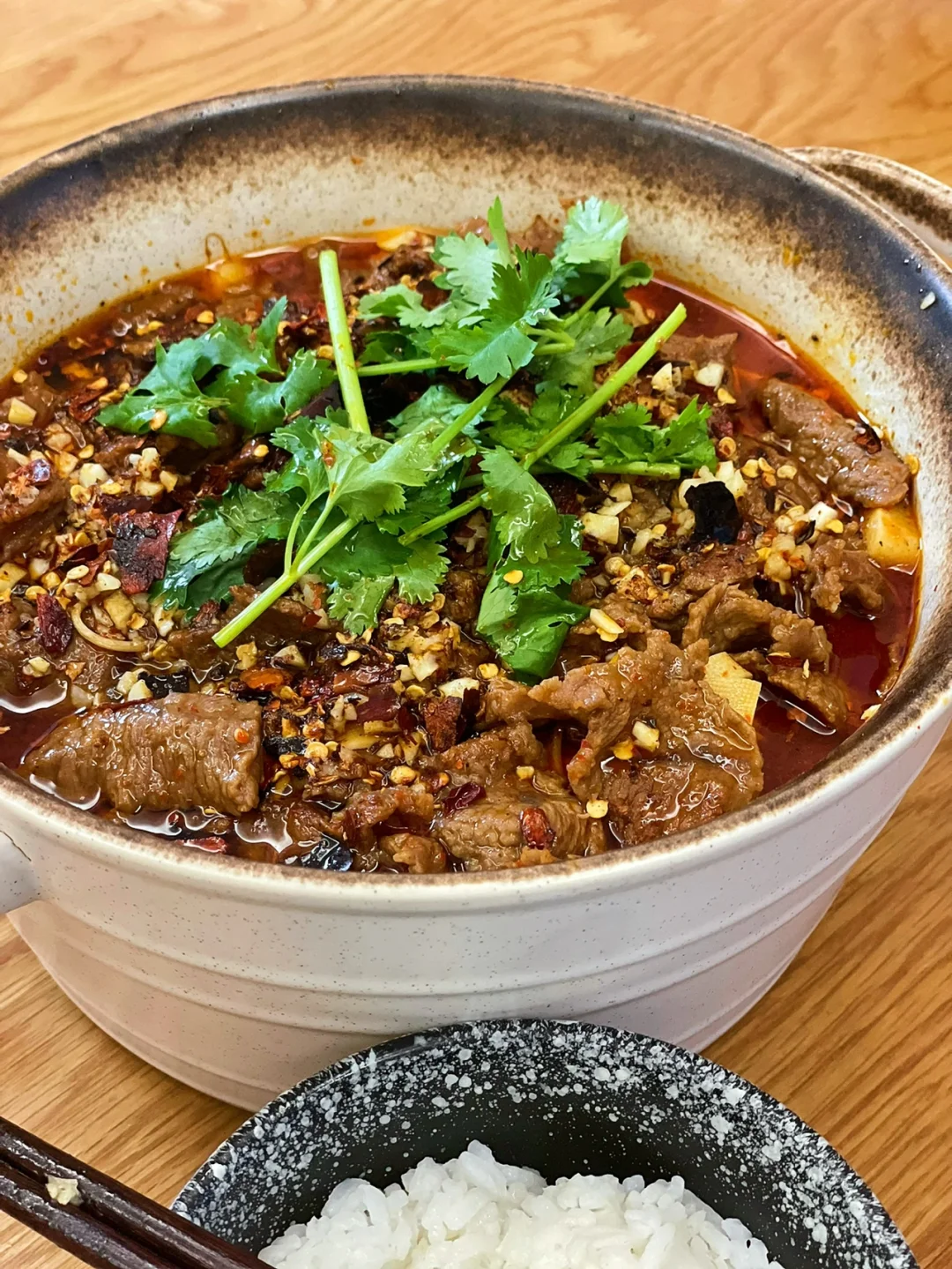 鲜香滑嫩的水煮牛肉‼️妥妥的下饭神器🤤