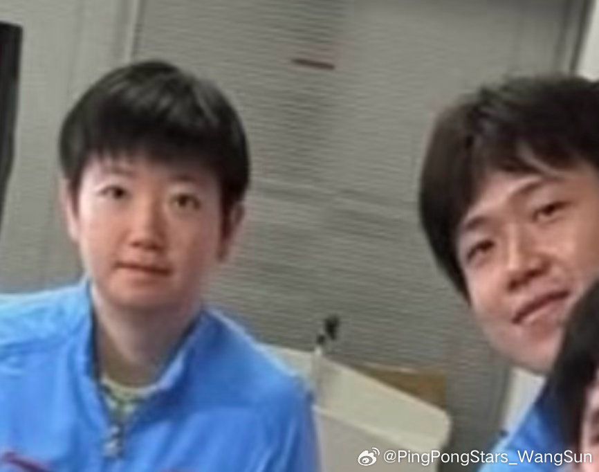 探头哥姐[哈哈]#王楚钦##孙颖莎# ​