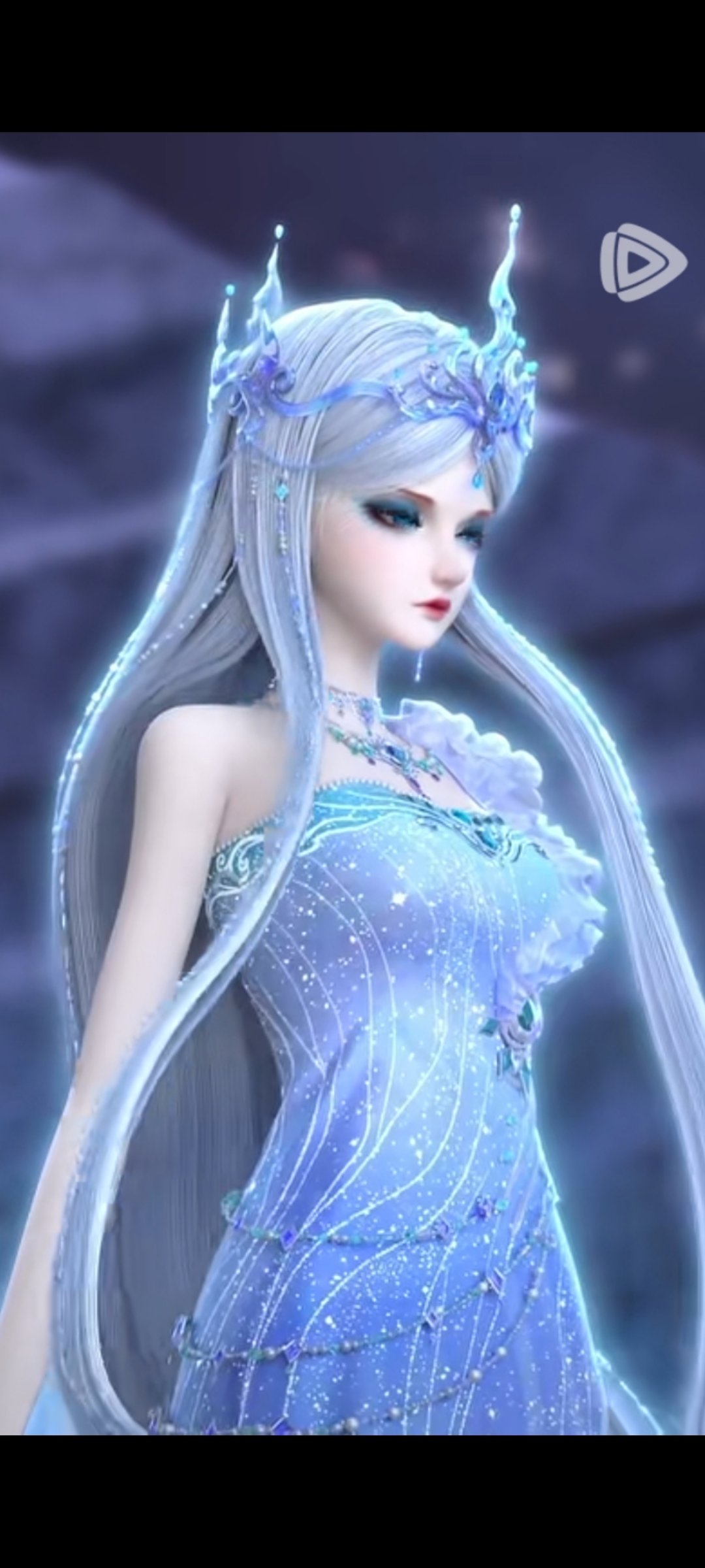#冰公主·拾年序# [心]#冰公主清霜隐絮# 
雪为冠，霜华为裳。
我执掌千里冰封，
守护万年冰川。
愿这片纯净的冰晶之境，
永远保持最初的模样。 ​​​