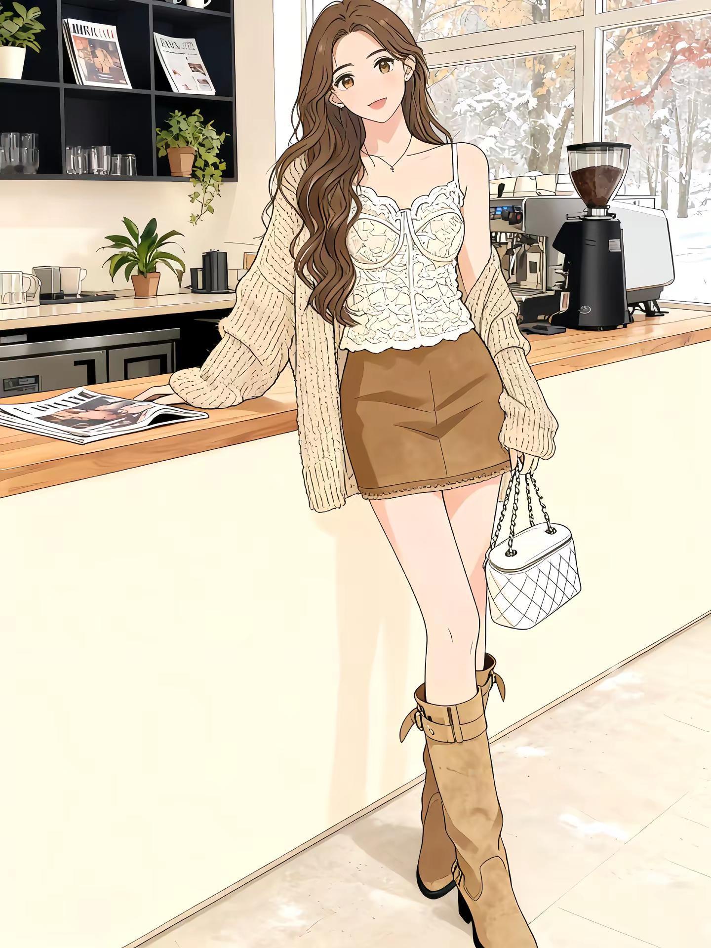 谁懂啊!这蕾丝内搭真的美哭了!