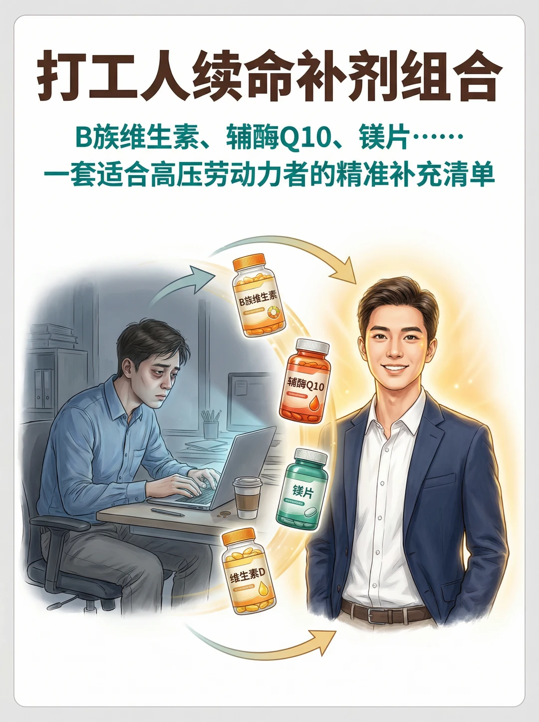 🌟打工人续命补剂组合