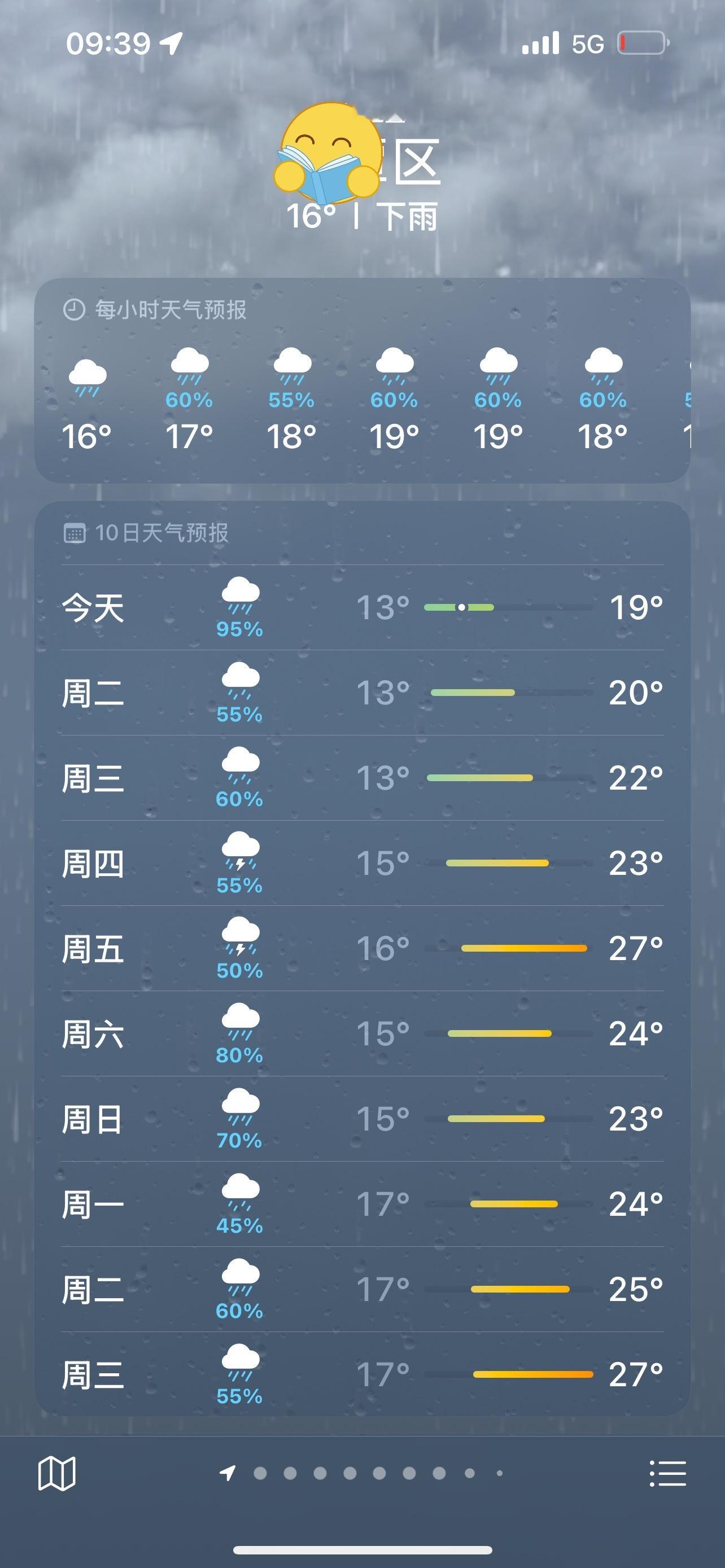 很好，太阳公公闭关去了，未来一个月天气都是酱式儿滴 ​​​