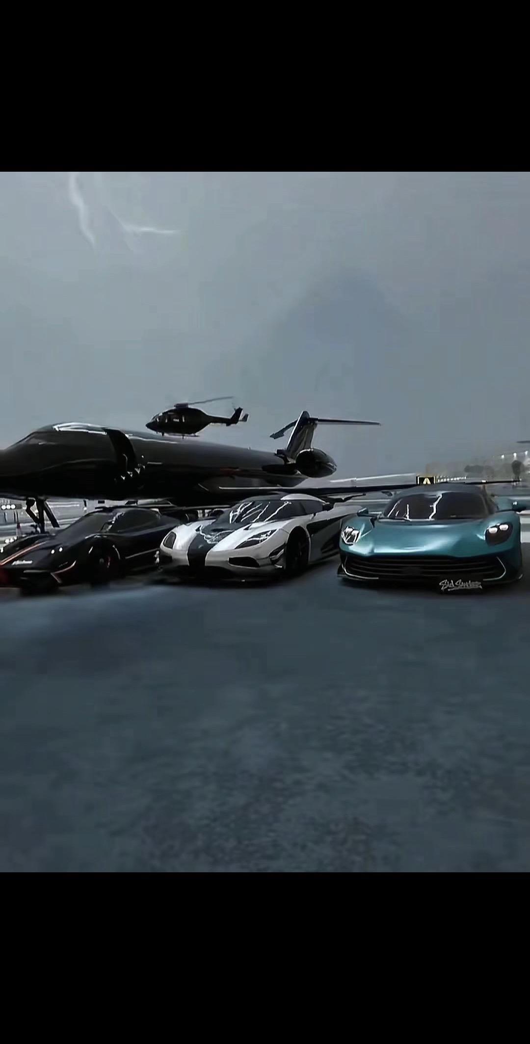 两字欧美一字狂，性能这块我成王超跑超跑飞机
SSC Tuatara 柯尼塞格 One:1 阿期頓・ Valkyrie
（女武神）
