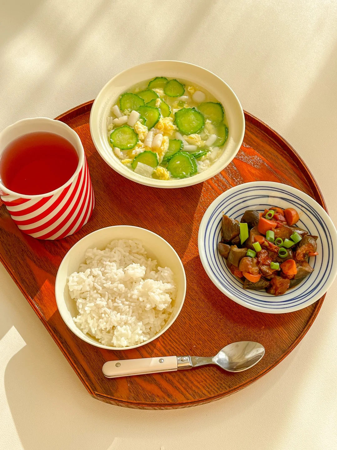 一人食｜日式茄子🥢瓜片汤｜年后清清油腻的胃