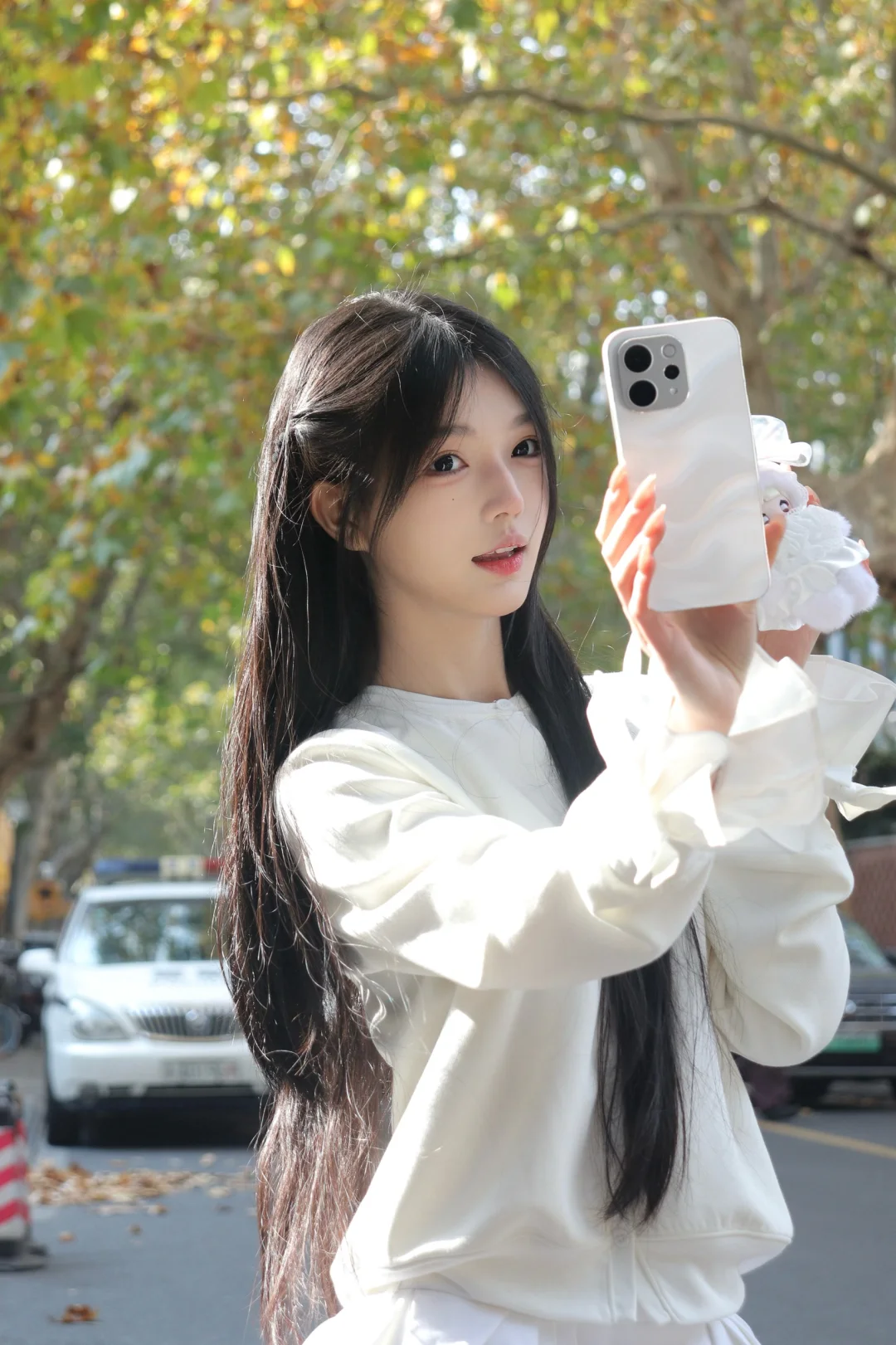 原来真的有五颜六色的白vivo S50告白请查收