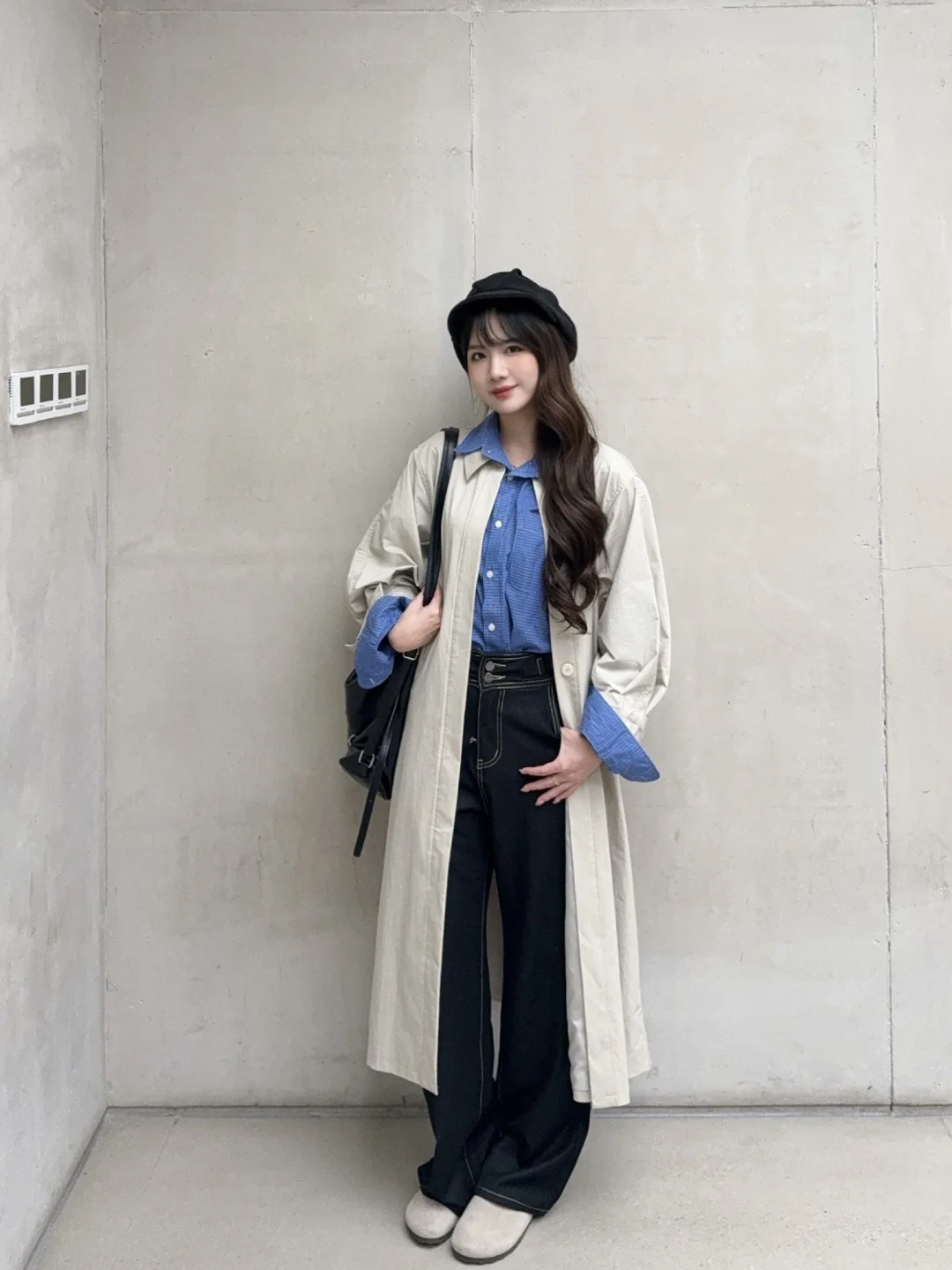 🍂风衣通勤搭配思路~