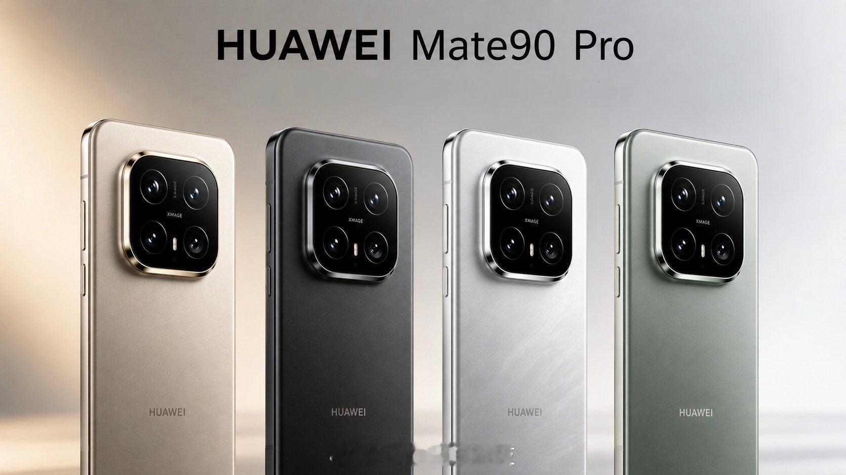 华为Mate90今年改成方形镜头模组
老板们喜欢吗？ ​