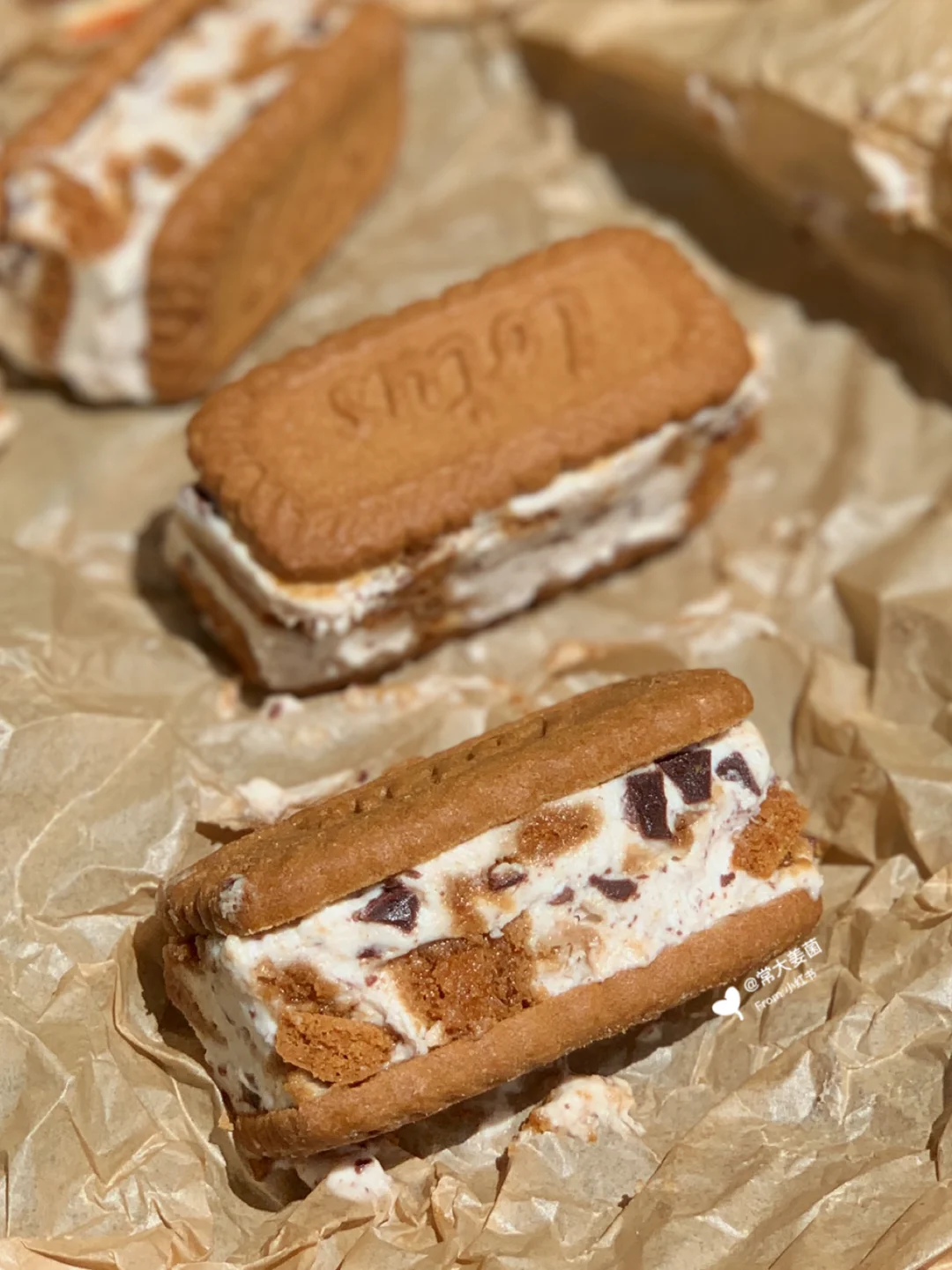 低卡意式手工冰淇淋配方🍨🍫夹碎颗粒有点绝