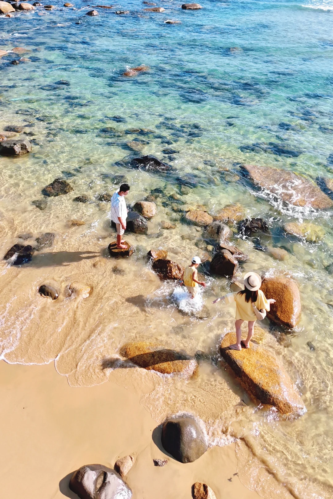 海南陵水…发现三个小众沙滩！玻璃海美到失语