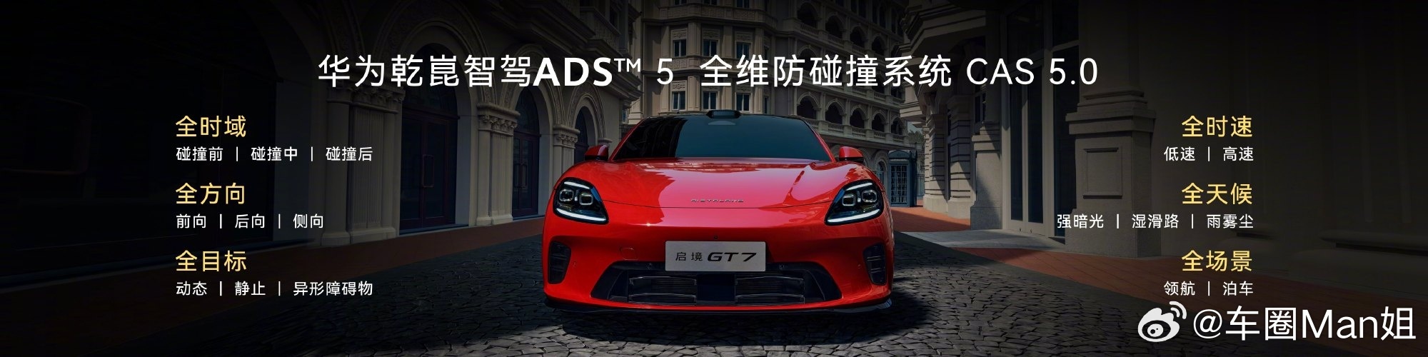 启境GT7掀翻30万级规则：ADS5全系标配，行业“标配”定义该重写了...