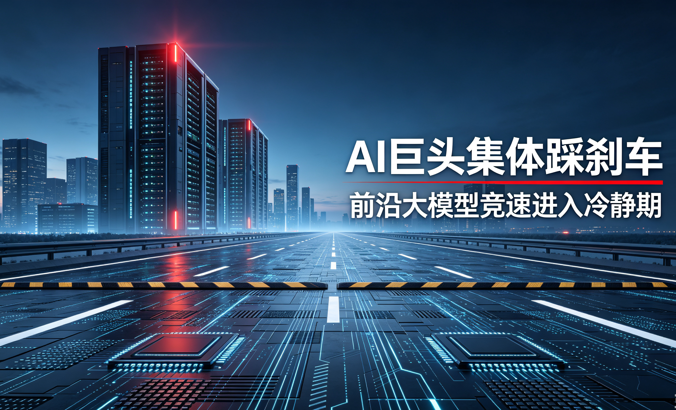 AI巨头集体踩刹车：不是AI熄火，是游戏规则变了
 
最近OpenAI、Anthropic、xAI等头部企业罕见站到一起，呼吁放缓前沿大模型的研发速度。很多人第一反应：AI是不是不行了？
 
恰恰相反。放缓的是&