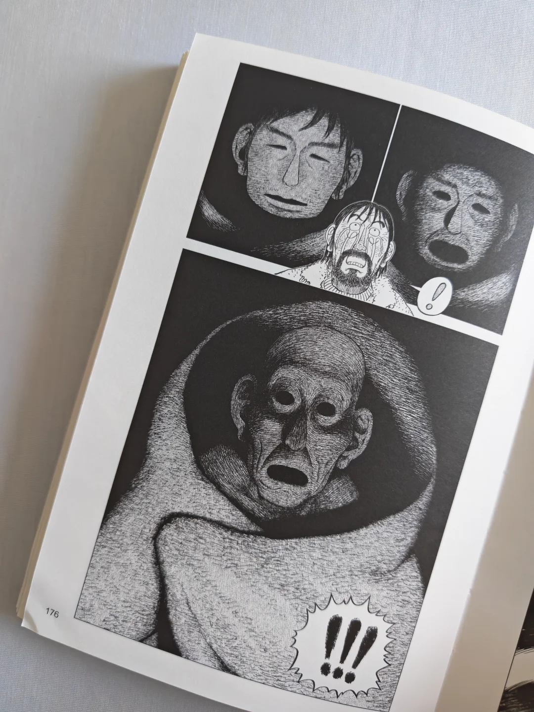 好有压迫感漫画！视觉冲击性好强～