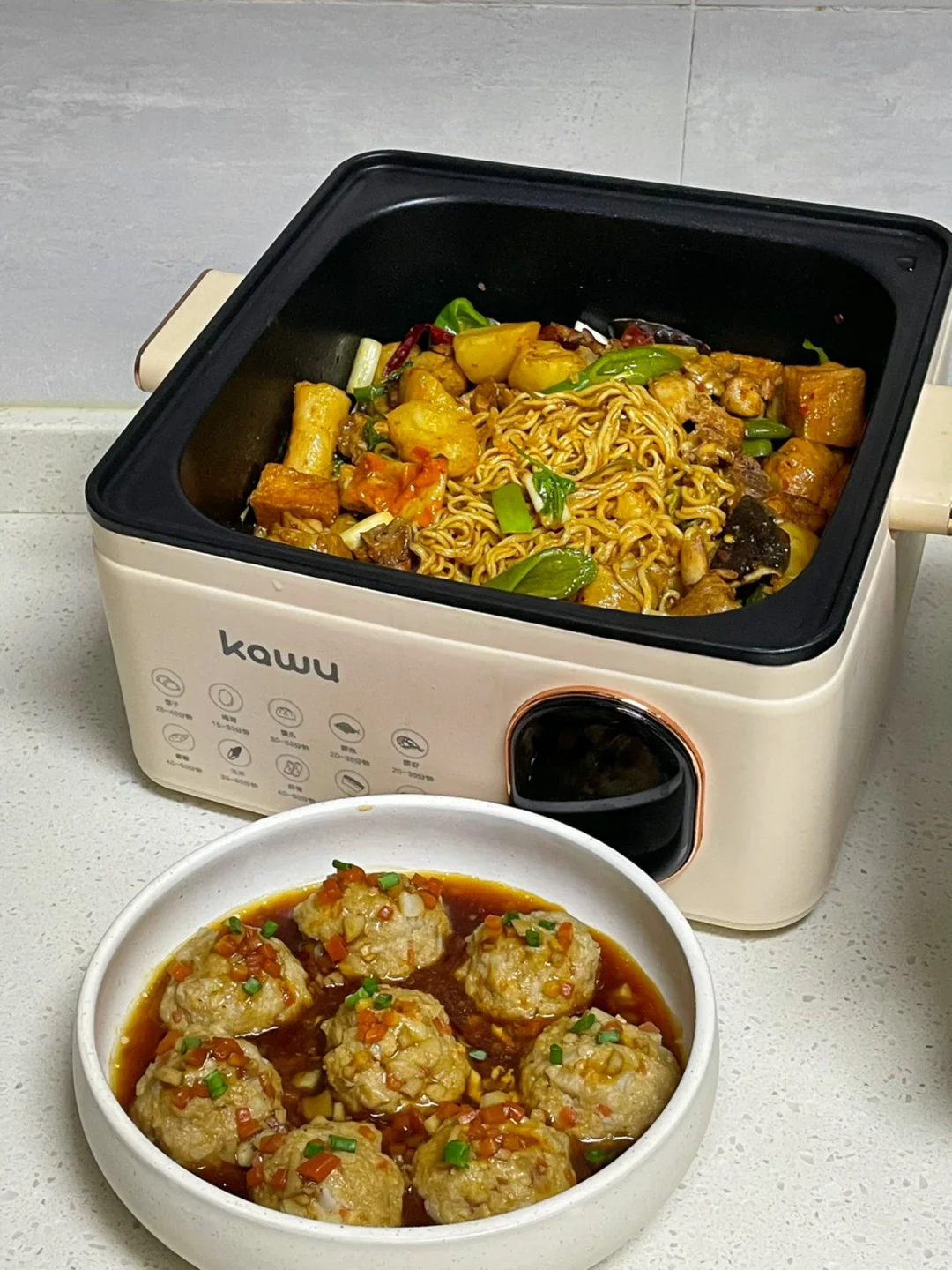 超鲜莲藕蒸肉丸&家庭版迷糊鸡公煲🤤