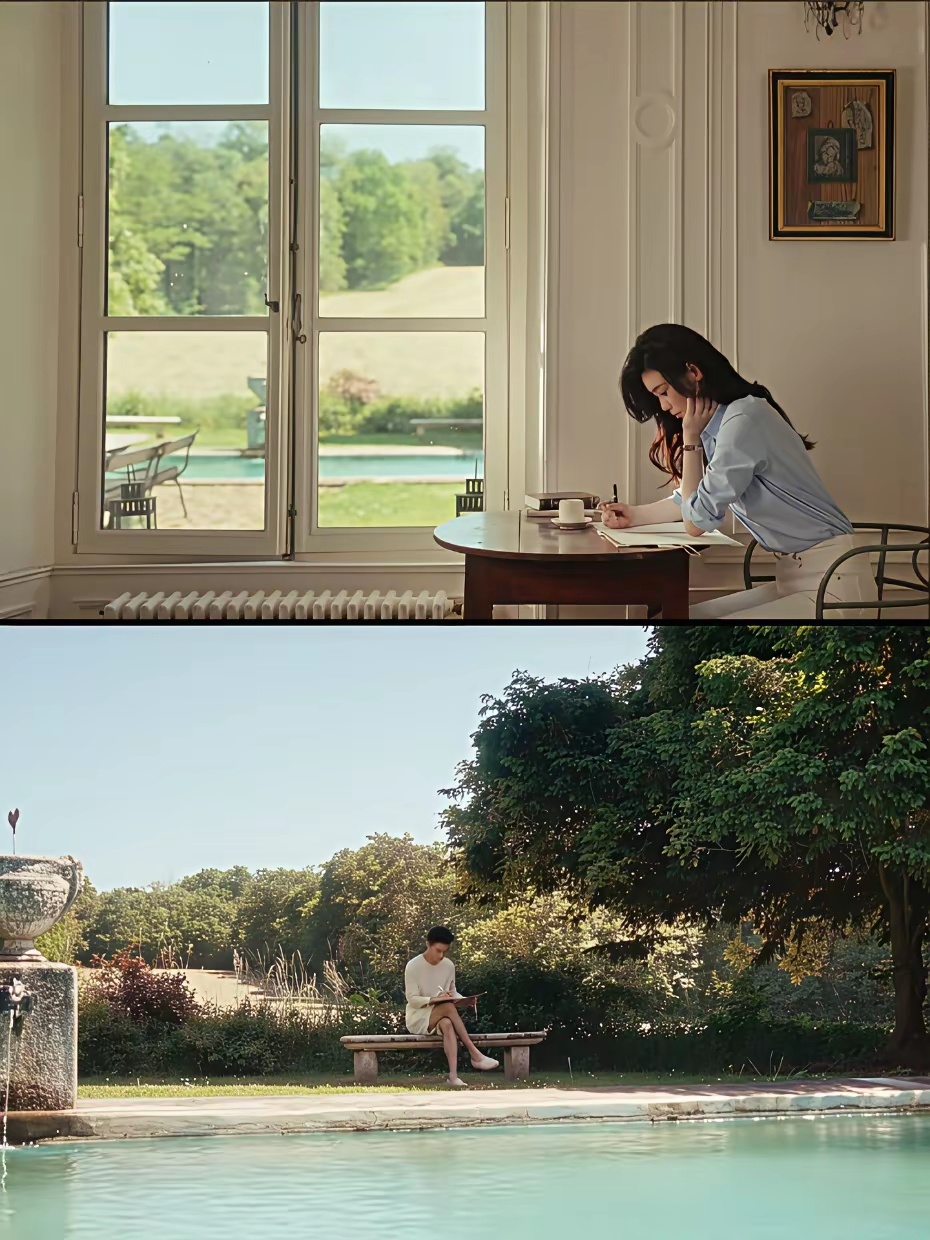 奚梦瑶何猷君写下誓词，两人很认真，郑重写下承诺！她俩是用英文写的，没想...
