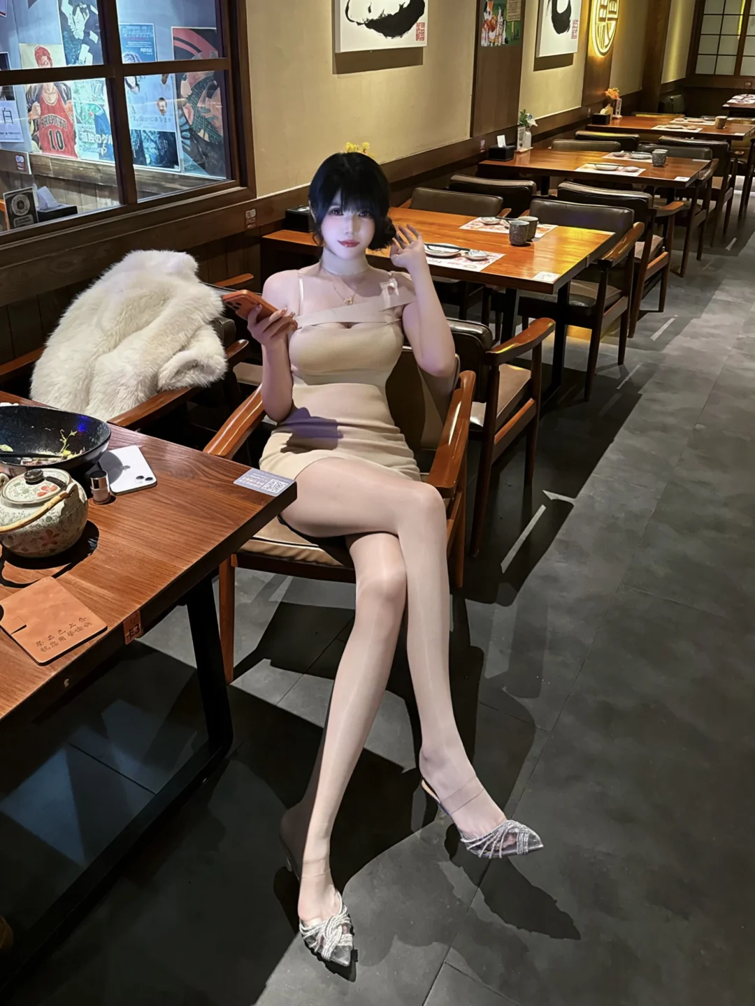 身高183➕和漂亮姐姐吃饭