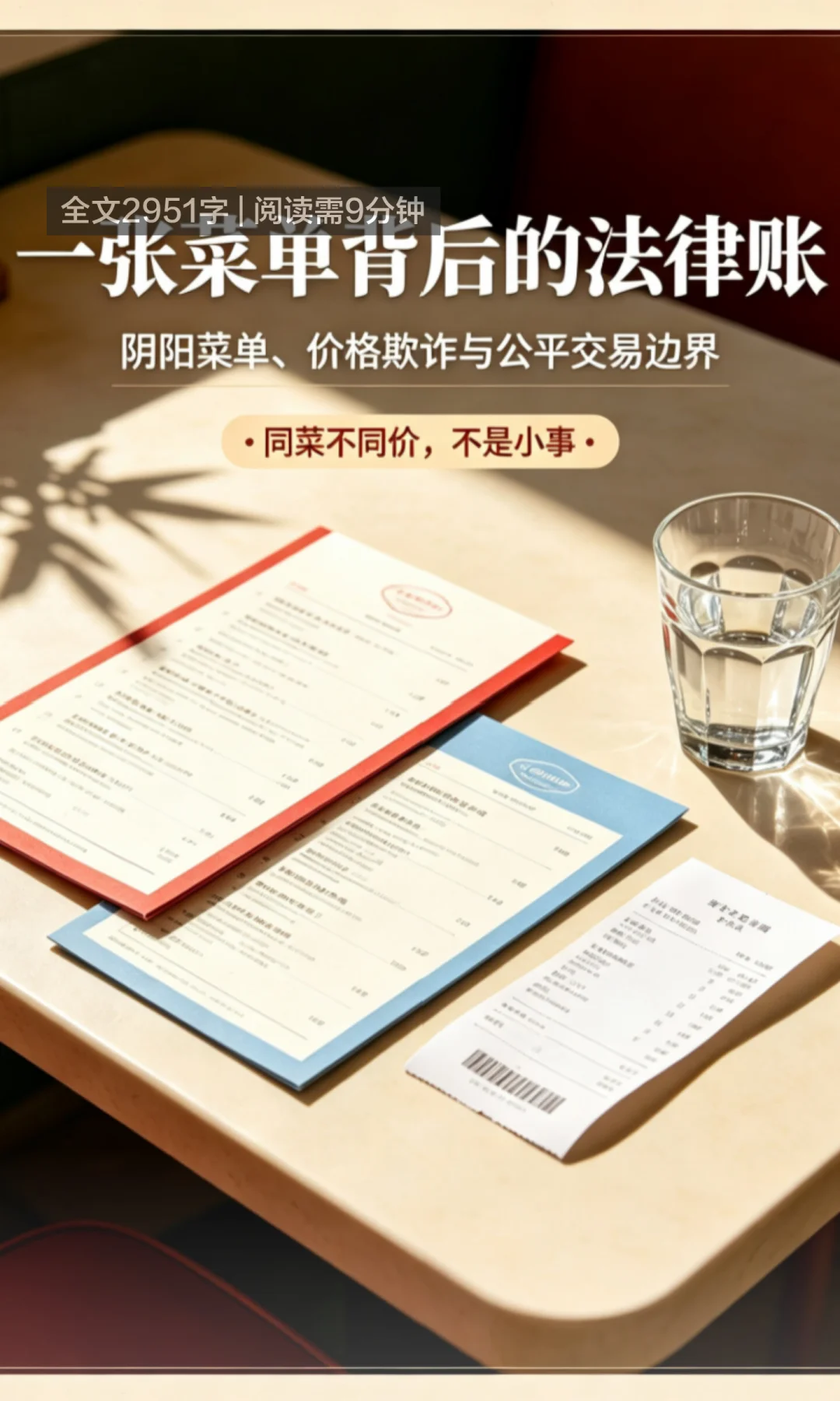 山西通报一饭店使用“阴阳菜单”