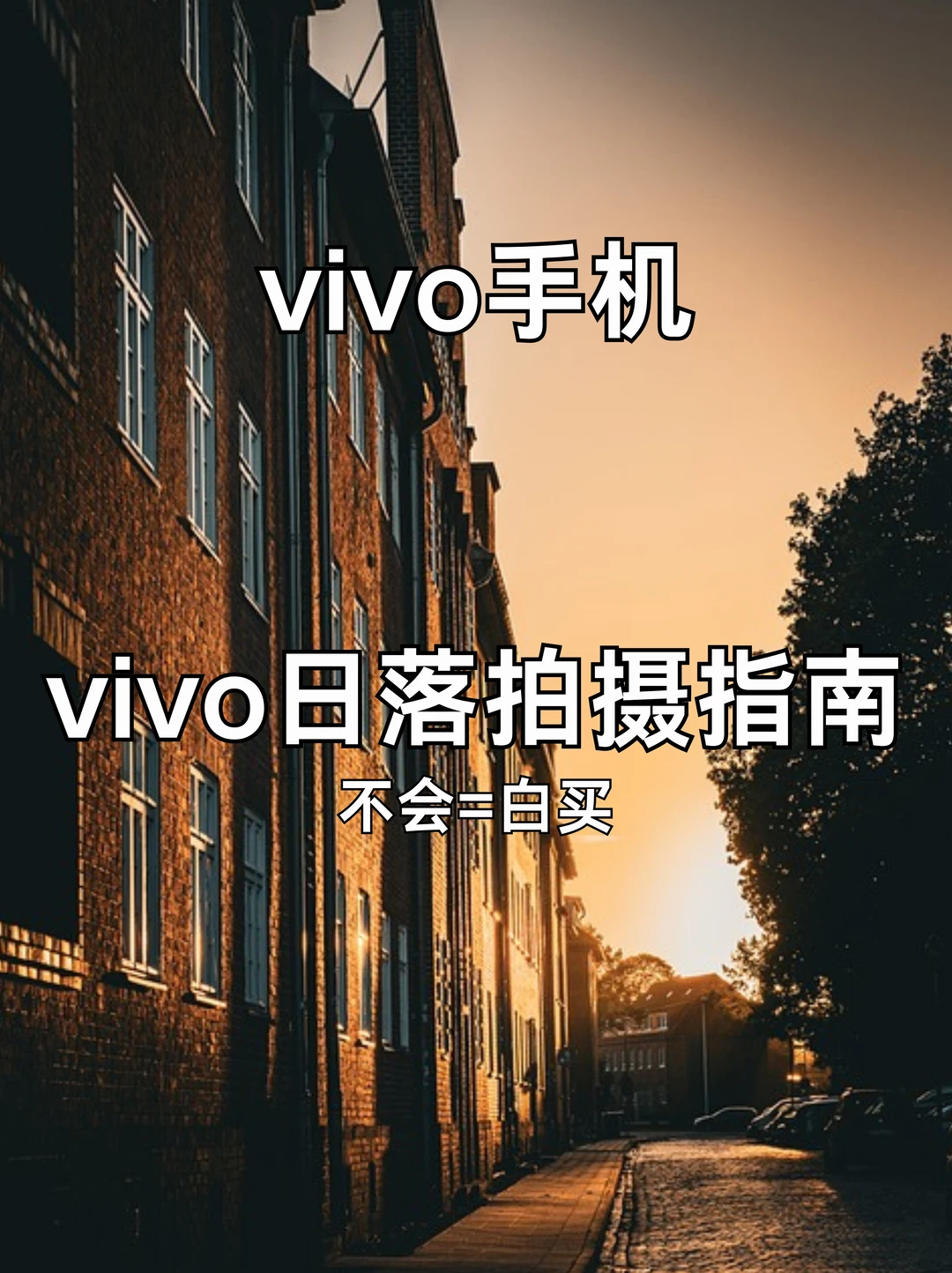 绝美❗️这才是vivo拍落日的正确打开方式‼