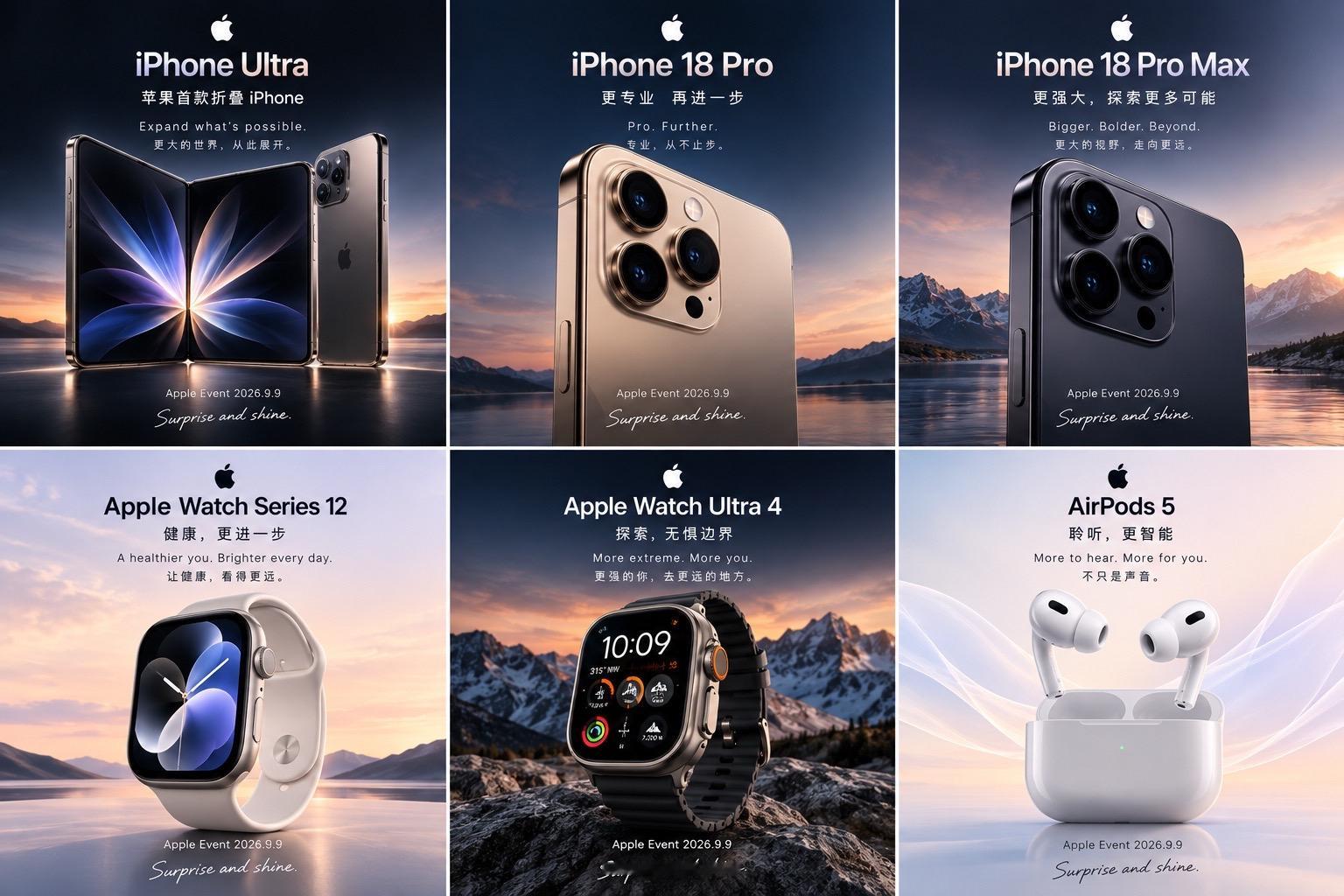 今晚，Apple 又要交新答卷了。🍎