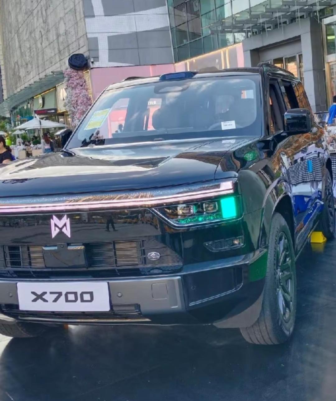 感受猛士X700驾乘体验