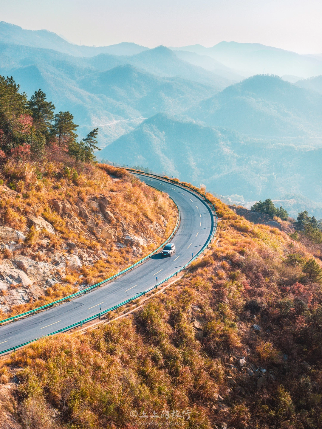 武汉巨爱的一日游路线，跑山登高望远看日落